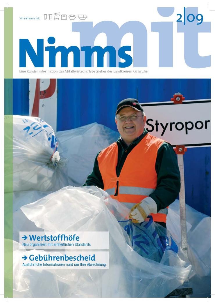 Kundenzeitschrift „Nimm's mit“ 2009/2