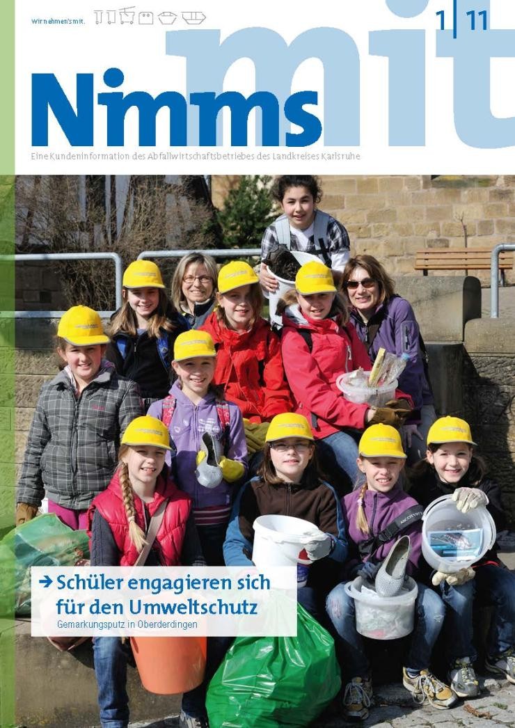 Kundenzeitschrift „Nimm's mit“ 2011/1