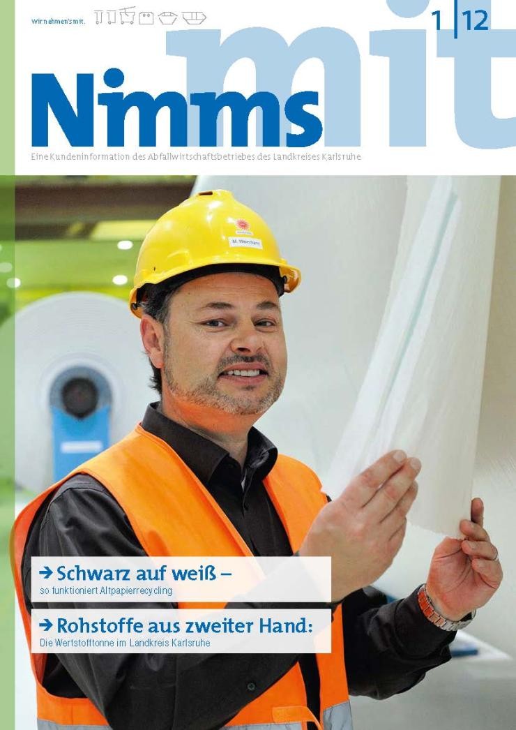 Kundenzeitschrift „Nimm's mit“ 2012/1