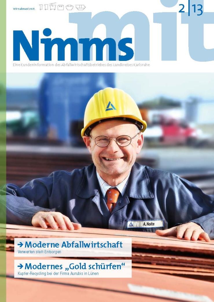 Kundenzeitschrift „Nimm's mit“ 2013/2