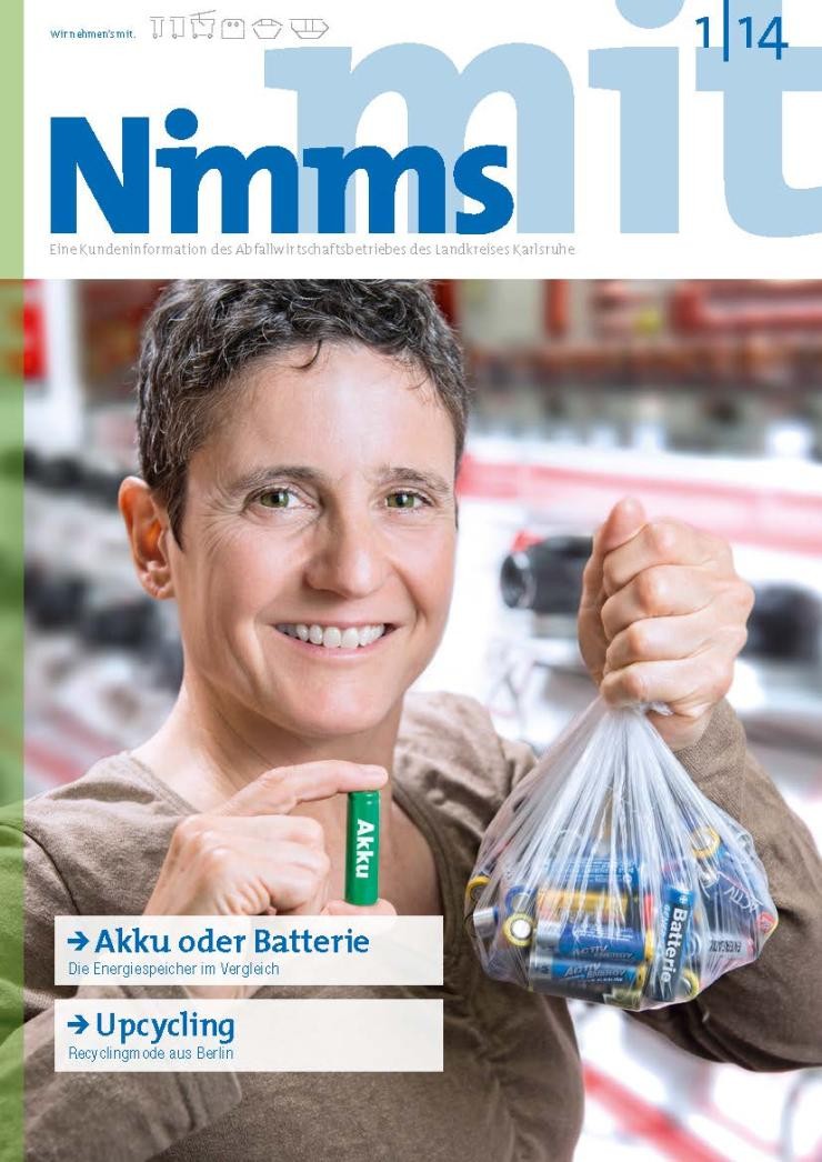Kundenzeitschrift „Nimm's mit“ 2014/1